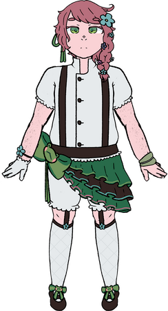 Idol Outfit (art: OKaden)